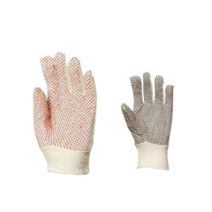Gants coton jersey blanchi, fourchette Réf.  4150