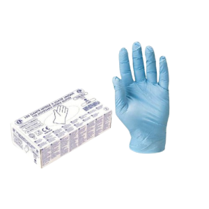 Gant Nitrile bleu 5900 poudré usage court AQL 1,5 (100 gants) Réf.  5910