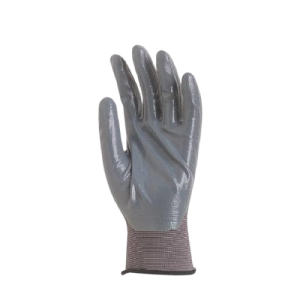 Gant polyamide gris, paume enduite Nitrile gris Réf.  6230