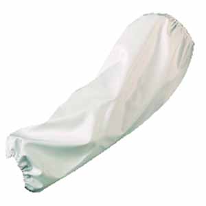 Manchette PU blanc 45cm (la paire) – MO45350