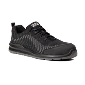 MILERITE Chaussure de sécurité basse Noir et Gris Réf 9MIL110
