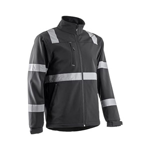 VIGILE Veste polaire SOFTSHELL Noire Réf 5VIG010