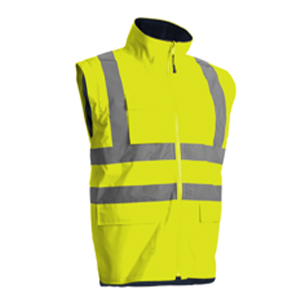 KANATA Parka Jaune Hi-Viz 4 en 1 – 7KANY