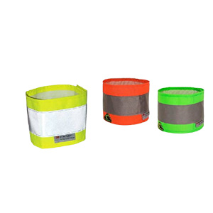 ARMYARD brassard hi-viz 100% poly, 3M LE LOT DE 10 Réf. 7ARMG-7ARMY