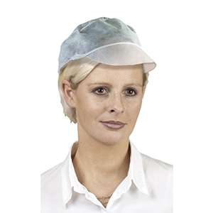 BOUFFANT CAP Charlotte ronde polypro blanche d.53 cm (100 pcs) – MO45610