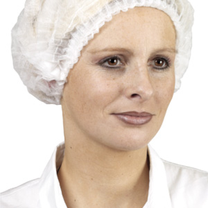 CLIP CAP Charlotte a clip polypro blanche d53 cm (100 pcs) – MO45620