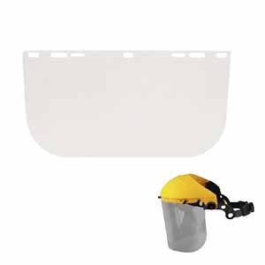 VISOR Ecran de protection polycarb. Incolore Conforme au 60710 Réf.  60710