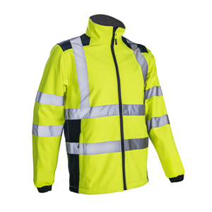 KANPA Veste Shoftshell Jaune Hi-Viz – 5KPA16